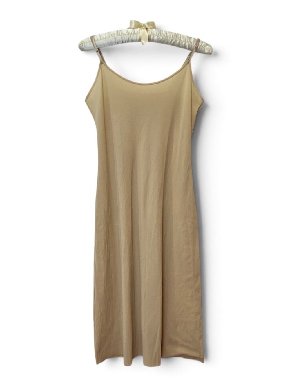 Hanky Panky Lingerie Slip Chemise Dress Nude S Adjustable Straps Babydoll